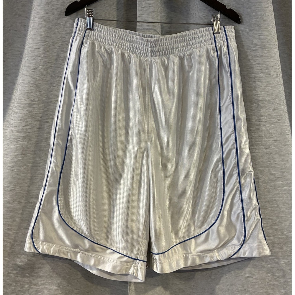 Vintage Y2K Champs Sports Basketball Shorts Mens Size XL Baggy Shiny Dazzle